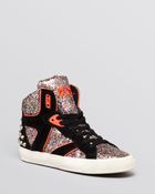 Ash High Top Wedge Sneakers - Spirit - Lyst