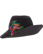 Albertus Swanepoel Bloom Wide Brim Hat - Lyst