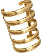 Aurelie Bidermann Gold Esteban Cuff - Lyst