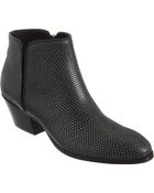 Giuseppe Zanotti Stamped Side Zip Ankle Boots - Lyst