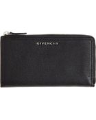 Givenchy Pandora Zip Around Wallet - Lyst