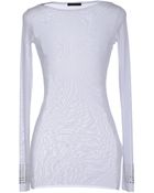 Pinko Long Sleeve Tshirt - Lyst