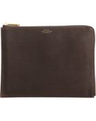 Smythson Large Eliot Travel Pouch - Lyst