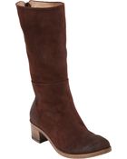 Marsell Distressed Mid-Calf Boot - Lyst