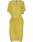 Silk And Soie Kneelength Dress - Lyst