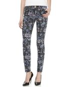 Current/Elliott Ankle Skinny Jeans - Lyst