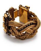 Erickson Beamon Velocity Crystal Embellished Bracelet - Lyst