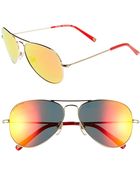 MICHAEL Michael Kors Dylan 58mm Aviator Sunglasses - Lyst