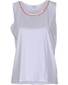 P.a.r.o.s.h. Sleeveless T-Shirt - Lyst