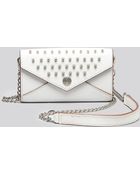 Rebecca Minkoff Crossbody Studded Mini Wallet On A Chain - Lyst