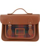 Cambridge Satchel Company Check Panel Classic Satchel - Lyst