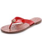 Tory Burch Thora 2 Thong Sandals - Lyst