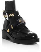 Balenciaga The Ceinture Cutout Ankle Boots - Lyst