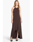 MICHAEL Michael Kors Metal Detail Maxi Dress - Lyst
