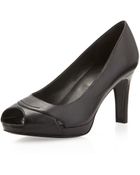 Stuart Weitzman Over It Peep-Toe Pump - Lyst