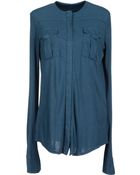 Balmain Long Sleeve Shirt - Lyst