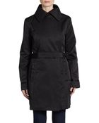 Rainforest Ribbon Trimmed Belted Coat - Lyst
