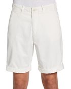 Scotch & Soda Cuffed Chino Shorts - Lyst