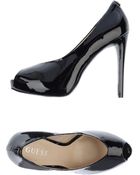 Guess Courts with Open Toe - Lyst