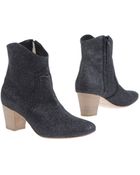 Luca Valentini Ankle Boots - Lyst