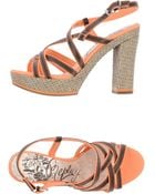 Replay Platform Sandals - Lyst