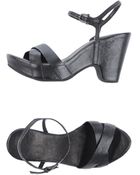 Roberto Del Carlo Platform Sandals - Lyst