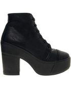 Asos All Good Things Lace Up Ankle Boots - Lyst