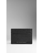Burberry London London Leather Card Case - Lyst