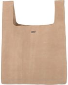 Orciani Large Leather Bag - Lyst
