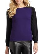 Sachin & Babi Derby Colorblock Blouse - Lyst