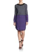 W118 By Walter Baker Geometric Two Print Dress - Lyst