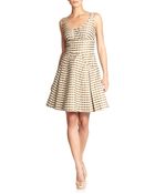 Z Spoke by Zac Posen Geometric-print Flared Dress - Lyst