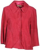 Faberge&roches Leather Outerwear - Lyst