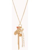 Forever 21 Femme Faux Pearl Chain Necklace - Lyst