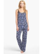Midnight By Carole Hochman Always On My Mind Pajamas - Lyst