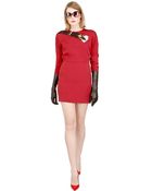 Alexander Terekhov Embroidered Silk Blend Dress - Lyst