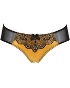 Bordelle Jersey & Lace Peep Hole Brief - Lyst