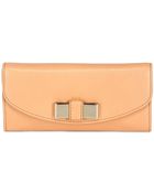 Chloé Lily Long Flap Wallet - Lyst