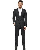 Dolce & Gabbana Stretch Cool Wool 2 Button Suit - Lyst