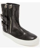 Giuseppe Zanotti Buckled Sneaker Boot - Lyst