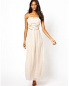 Little Mistress Beaded Maxi Dress - Lyst