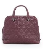 Mango Quilted Tote Bag - Lyst