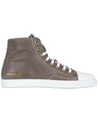 Marc Jacobs Parker Soft Leather High Top Sneakers - Lyst