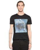 Richmond Printed Cotton Jersey T-Shirt - Lyst