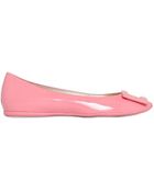 Roger Vivier 10mm Gommette Patent Leather Ballerina - Lyst