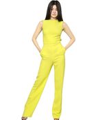Valentino Silk Cady Jumpsuit - Lyst