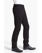 Rag & Bone Rb15x Slim Straight Leg Pants - Lyst