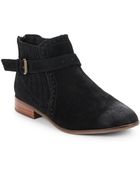DV by Dolce Vita Charley Distressed Suede Ankle Boots - Lyst