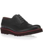 Kurt Geiger Arnold Leather Laceup Shoe - Lyst