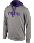 Nike Men'S Lsu Tigers Therma-Fit Hoodie Sweatshirt - Lyst